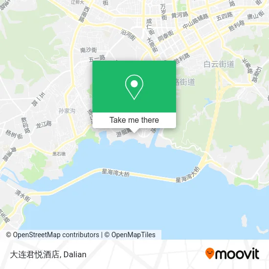 大连君悦酒店 map