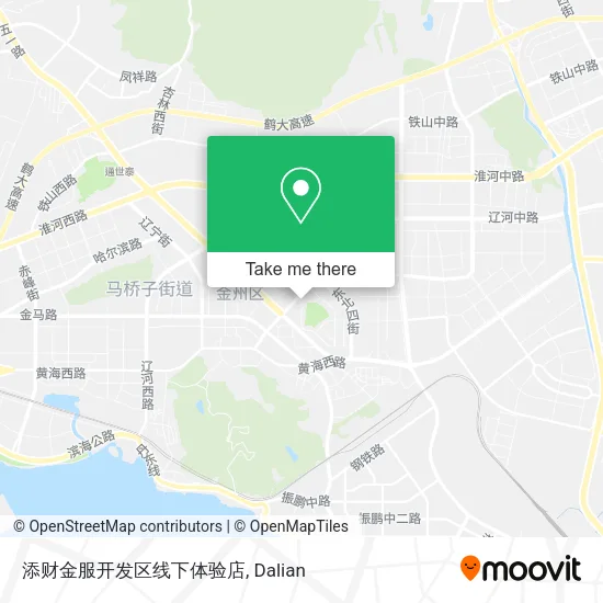 添财金服开发区线下体验店 map