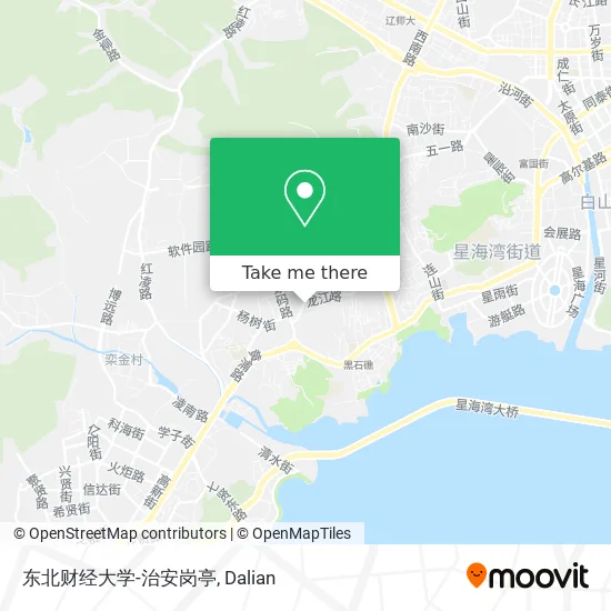 东北财经大学-治安岗亭 map