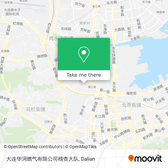 大连华润燃气有限公司稽查大队 map