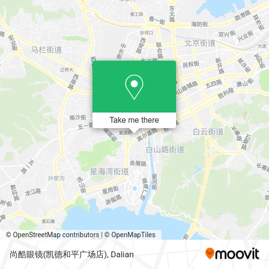 尚酷眼镜(凯德和平广场店) map