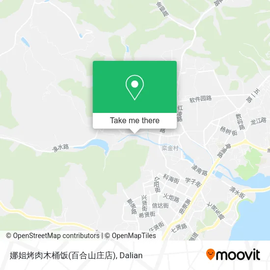 娜姐烤肉木桶饭(百合山庄店) map