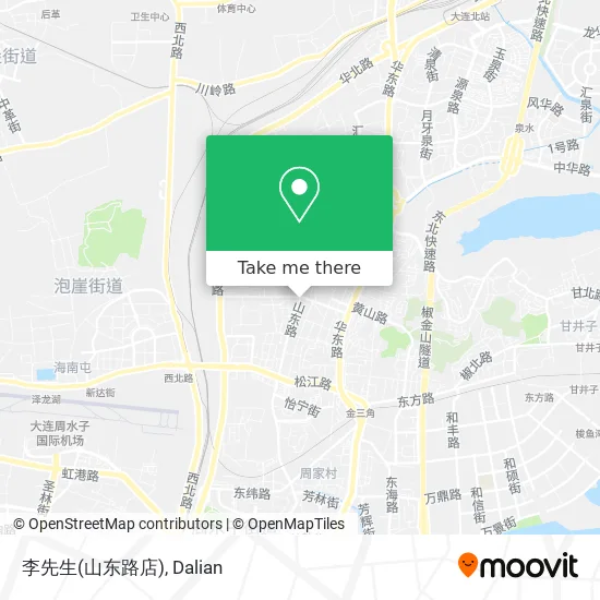 李先生(山东路店) map