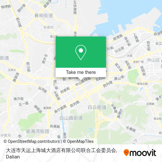 大连市天运上海城大酒店有限公司联合工会委员会 map