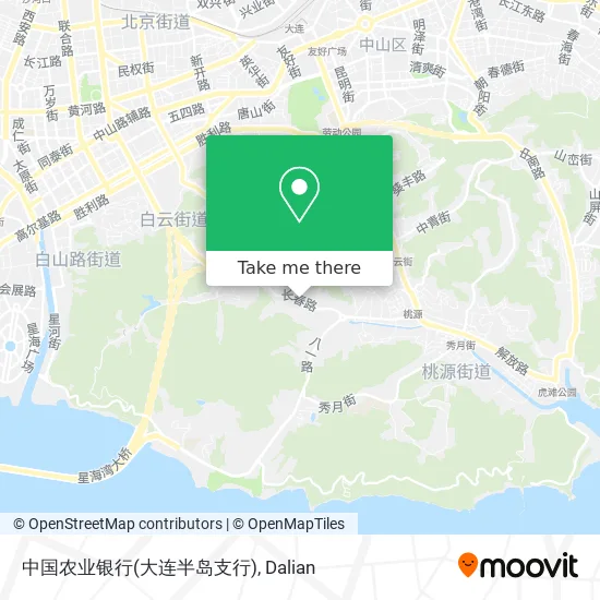 中国农业银行(大连半岛支行) map