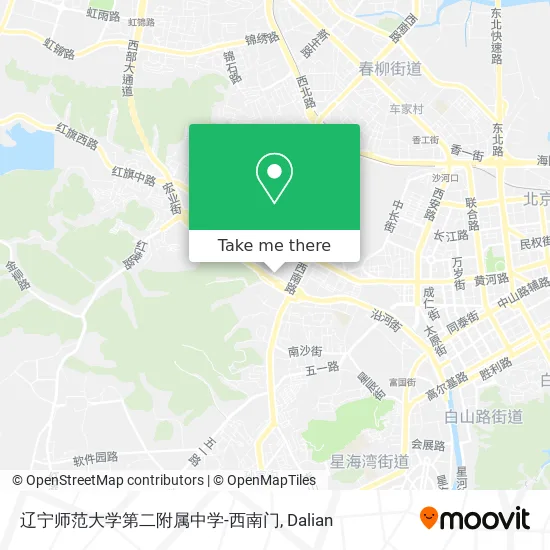 辽宁师范大学第二附属中学-西南门 map