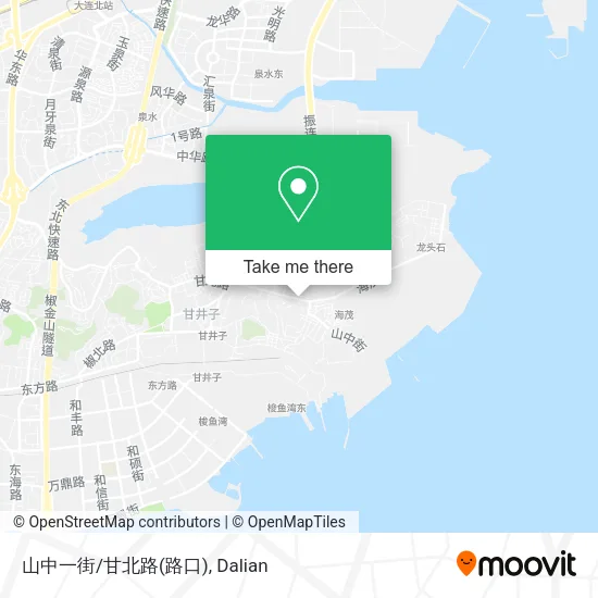 山中一街/甘北路(路口) map