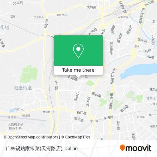 广林锅贴家常菜(天河路店) map