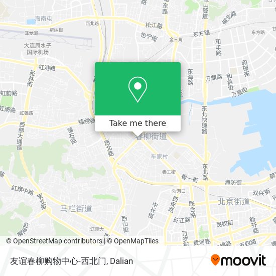 友谊春柳购物中心-西北门 map