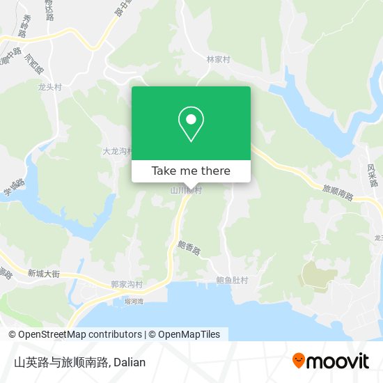 山英路与旅顺南路 map