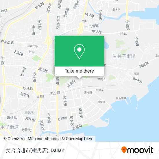 笑哈哈超市(椒房店) map
