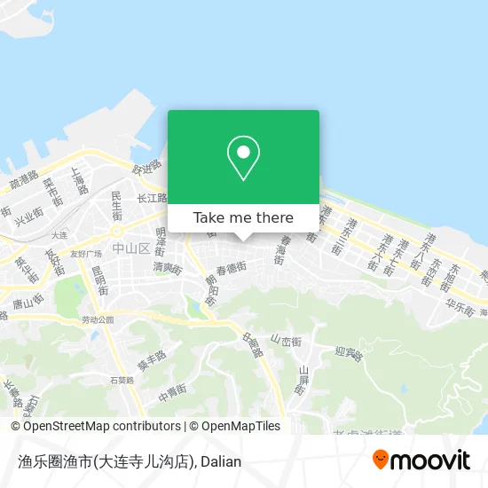 渔乐圈渔市(大连寺儿沟店) map