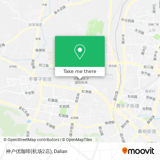 神户优咖啡(机场2店) map
