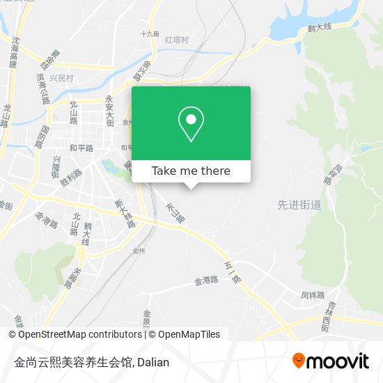 金尚云熙美容养生会馆 map