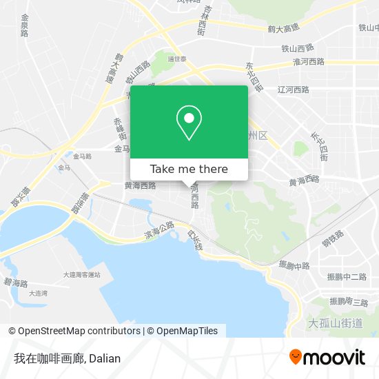 我在咖啡画廊 map