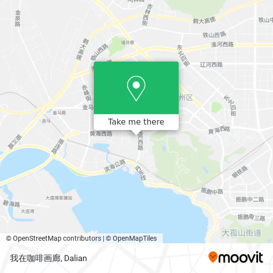我在咖啡画廊 map