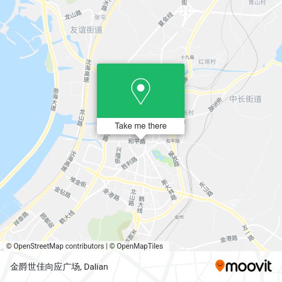 金爵世佳向应广场 map