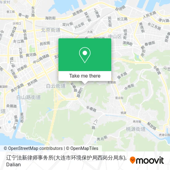 辽宁法新律师事务所(大连市环境保护局西岗分局东) map