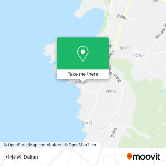 中牧路 map