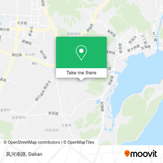 凤河南路 map