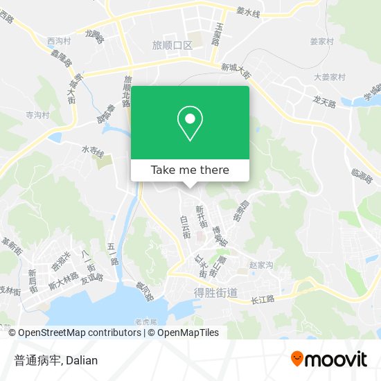 普通病牢 map