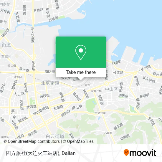四方旅社(大连火车站店) map