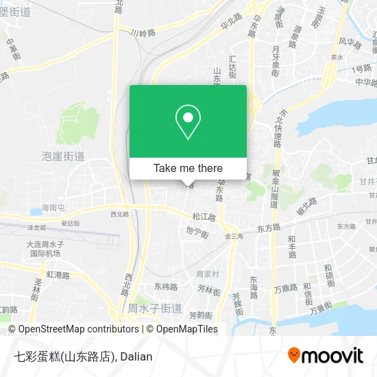 七彩蛋糕(山东路店) map