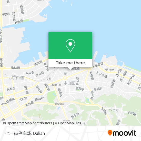七一街停车场 map