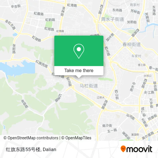 红旗东路55号楼 map