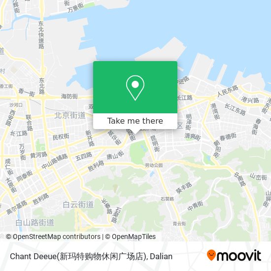 Chant Deeue(新玛特购物休闲广场店) map