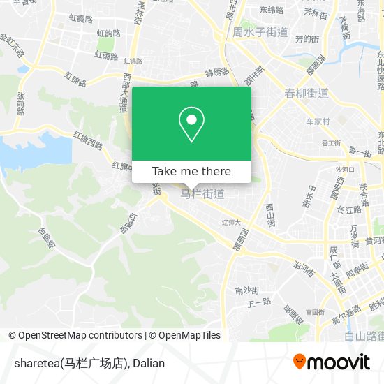 sharetea(马栏广场店) map