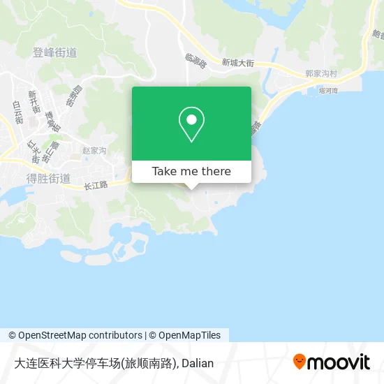 大连医科大学停车场(旅顺南路) map