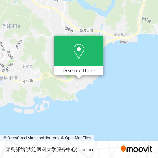 菜鸟驿站(大连医科大学服务中心) map