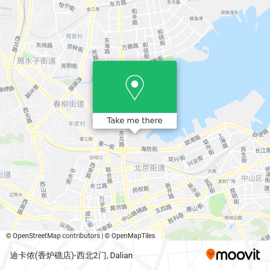 迪卡侬(香炉礁店)-西北2门 map
