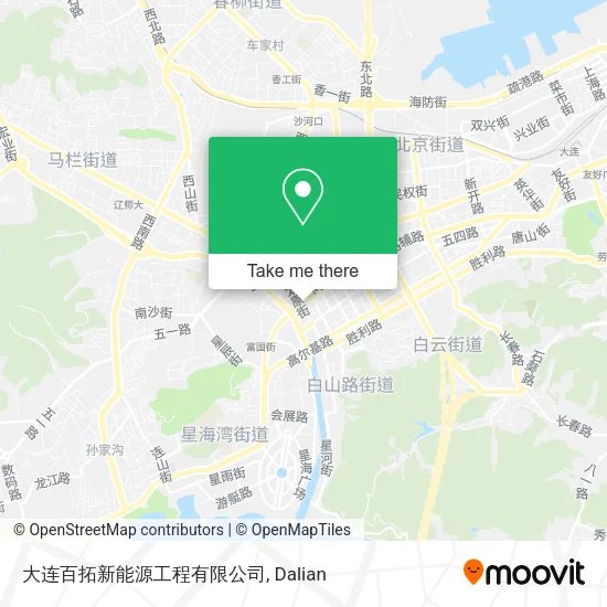 大连百拓新能源工程有限公司 map