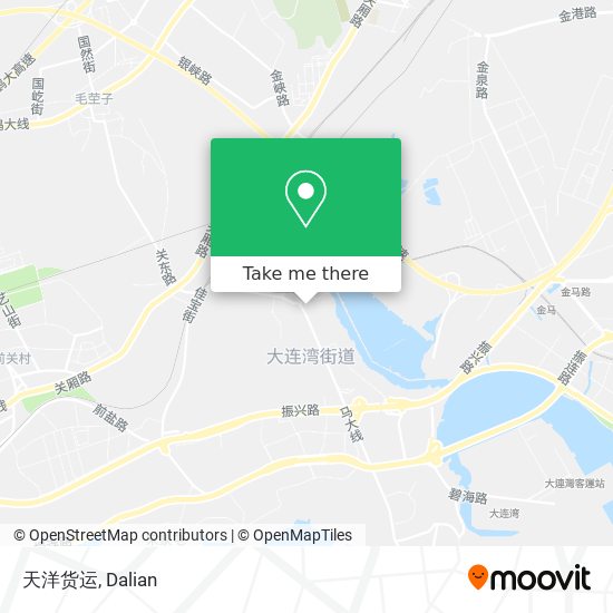 天洋货运 map