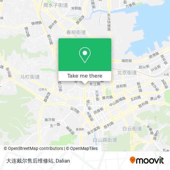 大连戴尔售后维修站 map