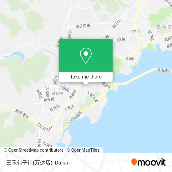 三禾包子铺(万达店) map
