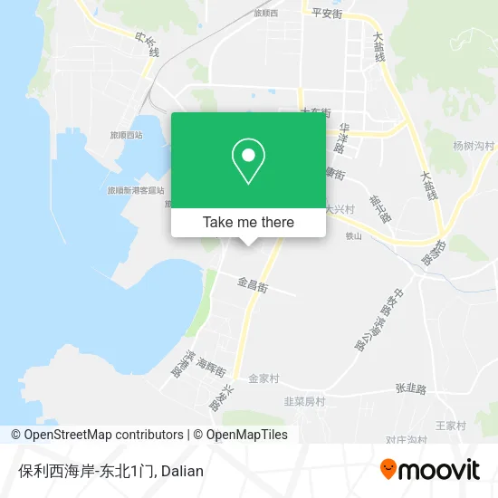 保利西海岸-东北1门 map