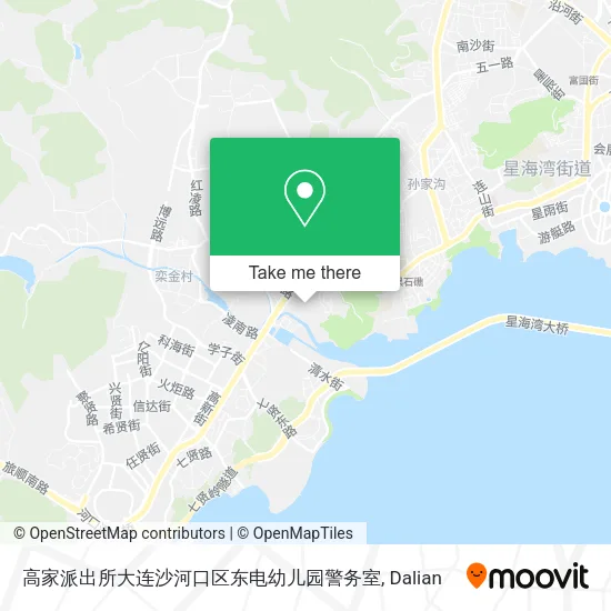 高家派出所大连沙河口区东电幼儿园警务室 map