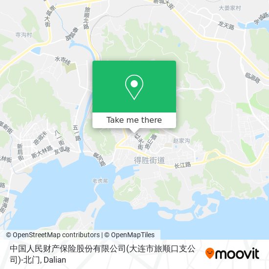 中国人民财产保险股份有限公司(大连市旅顺口支公司)-北门 map