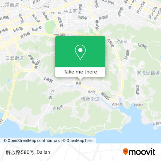 解放路580号 map