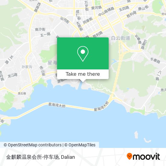 金麒麟温泉会所-停车场 map