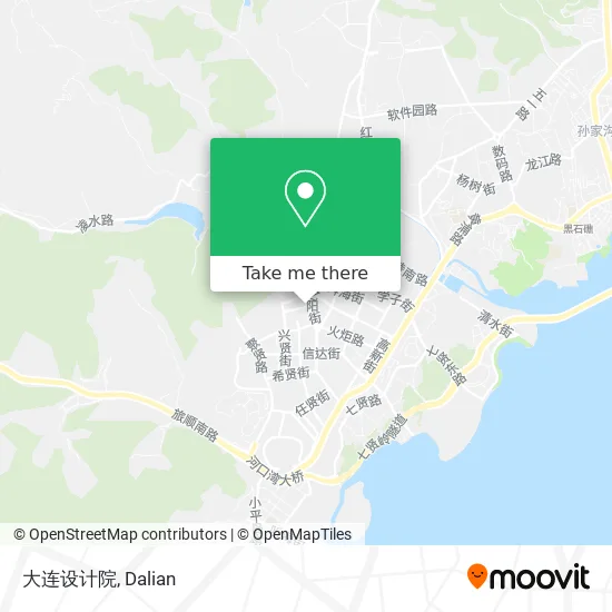 大连设计院 map