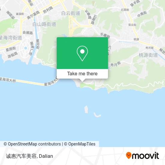 诚惠汽车美容 map