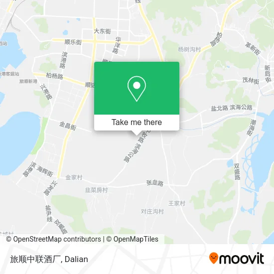 旅顺中联酒厂 map