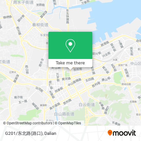 G201/东北路(路口) map