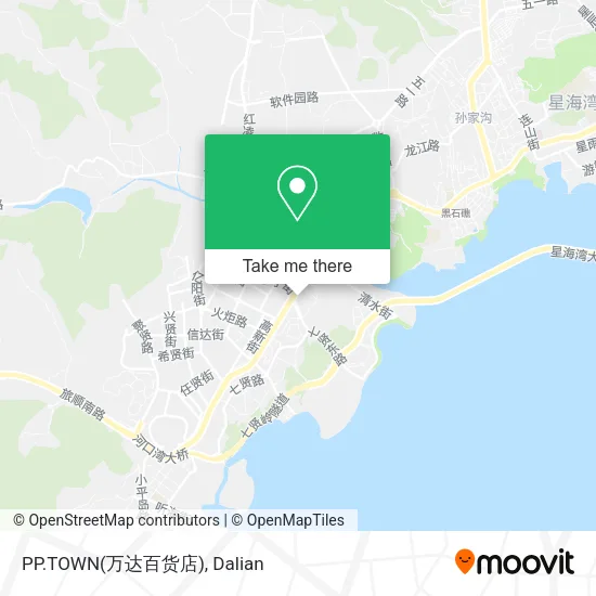 PP.TOWN(万达百货店) map
