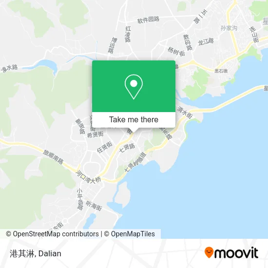 港其淋 map