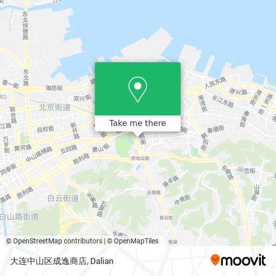 大连中山区成逸商店 map